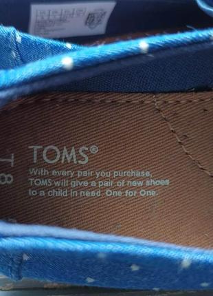 Мокасины  toms3 фото