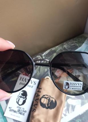 Солнечные женские очки с поляризацией бренда havvs италия.4 фото