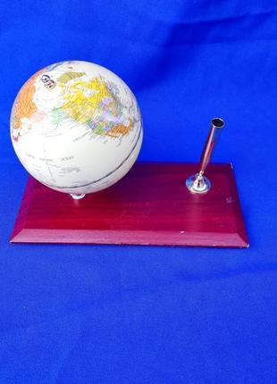 Настільна підставка глобус підставка під ручку настільний сувенір для навчання