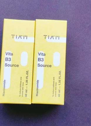 Tiam vita b3 source sample сироватка з 10% ніацинаміда