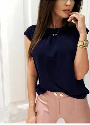 Жіноча літня блузка блуза з коротким рукавом футболка