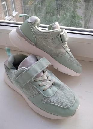 Reserved кроссовки 33 размер 20 см стелька мятные