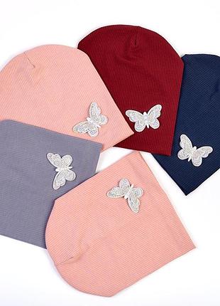 Дитяча трикотажна шапка