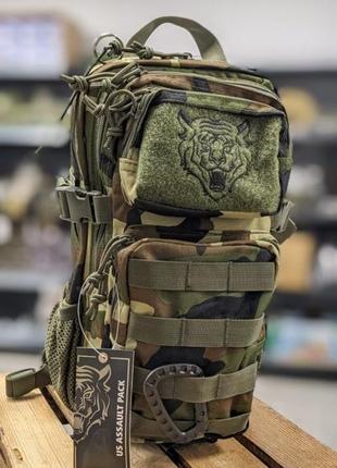 Рюкзак mil-tec us assault pack kids 14 woodland (14001120-14)