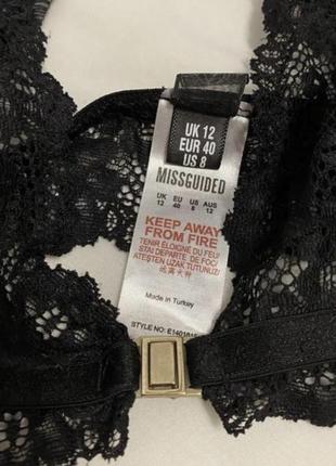 Missguided шикарний мереживний бюст-топ як новий3 фото