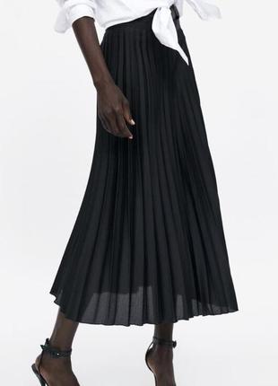Юбка плиссе zara
