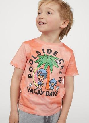 Детская футболка h&amp;m &amp; toca life toca boca на мальчика 17002