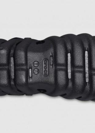 Crocs echo clog desert black черные сабо крокс
