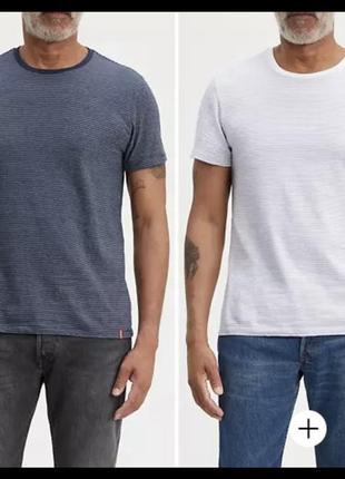 Набор футболка 2 шт. levis сша, подарок