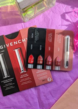 Givenchy le rouge interdit пробник помад