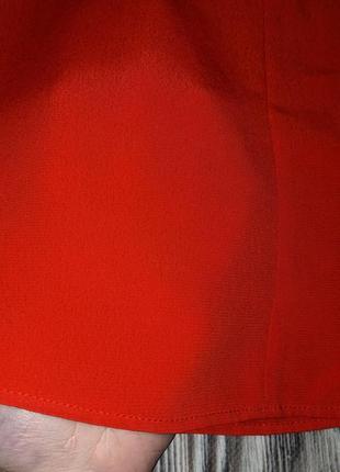 Червона шифонова блузка h&m #25326 фото