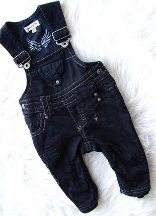 Джинсовий напівкомбінезон комбінезон ромпер grain de ble