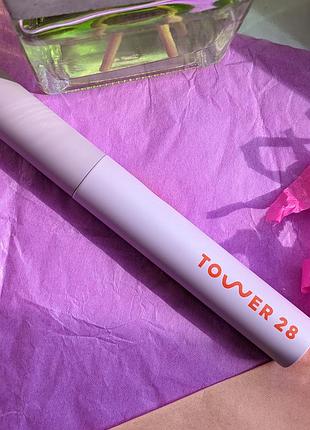 Tower 28 make waves mascara удлиняющая тушь для ресниц
