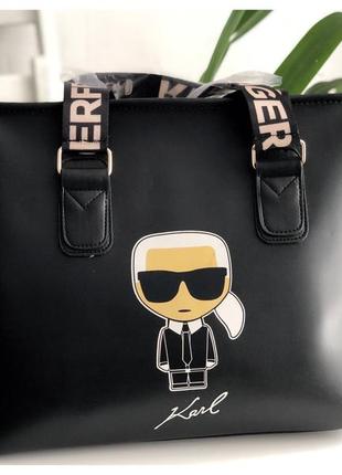 Сумка шоппер karl lagerfeld1 фото