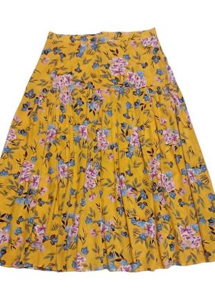 Shein, юбка длинная с цветочным принтом.3 фото