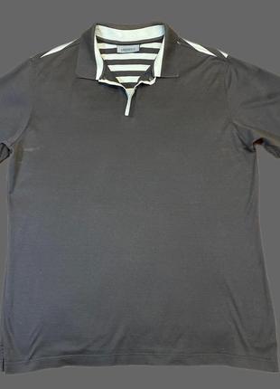 Чоловіча футболка поло з коротким рукавом (karl lagerfeld)1 фото