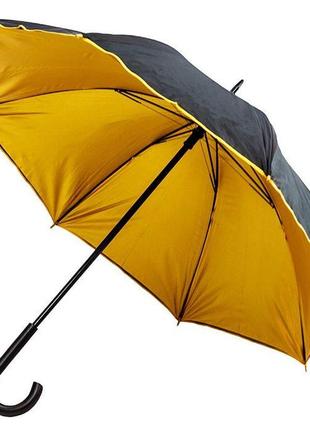 Зонт-трость женский macma, золотистый1 фото