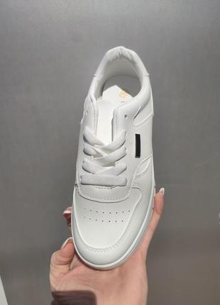 Женские белые кеды ❤️ кроссовки на платформе4 фото