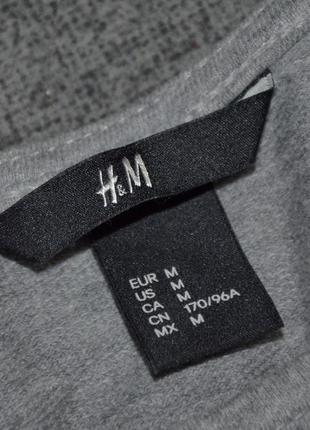 Красивый, украшенный лонгслив h&m (m)4 фото