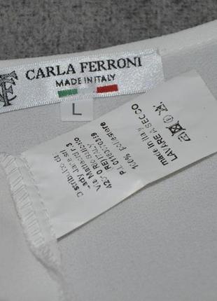 Итальянская фирменная блуза от carla ferroni (l)4 фото