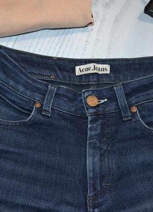 Классные джинсы размер 28\32, высокая посадка  acne jeans2 фото