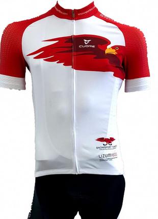 Велофутболка  cuore of switzerland cycling jersey (l)