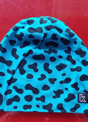 Kaxs by kappahl шапка біні бавовняна демісезонна хлопчику дівчинці 1-2 г 80-86-92 см 12-18-24 м нова