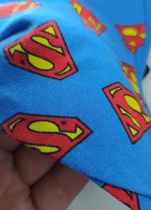 Набір, штани, шарф для хлопчика 0-3міс, супермен, супергерої4 фото