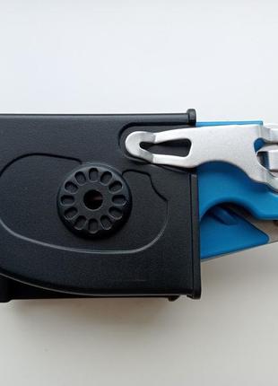 Ножницы тактические для медиков, мультитул 6в1 с чехолом blue10 фото