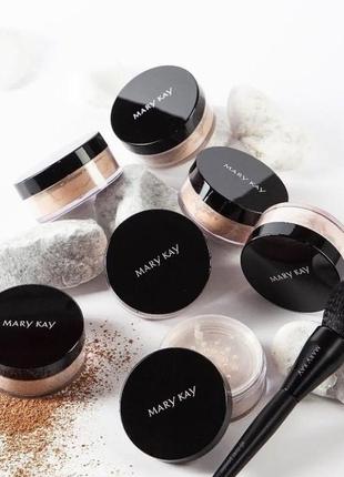 Шовковиста пудра mary kay, 8 г4 фото