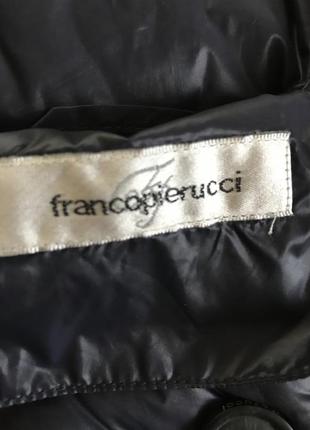 Пуховик демисезонный стильный модный дорогой бренд trancopierucci размер l9 фото
