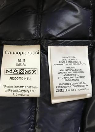 Пуховик демисезонный стильный модный дорогой бренд trancopierucci размер l10 фото