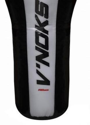 Боксерский конусный мешок профессиональный с креплением v`noks 45-55 кг груша для отработки ударной техники4 фото