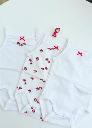 Майки боди н & м 50 размер новые