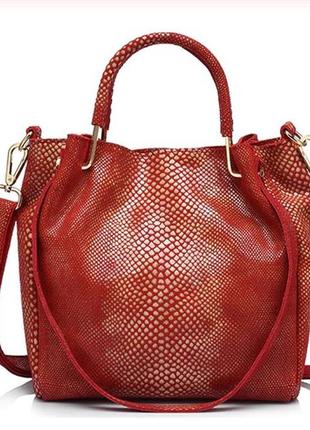 Сумка з натуральної шкіри