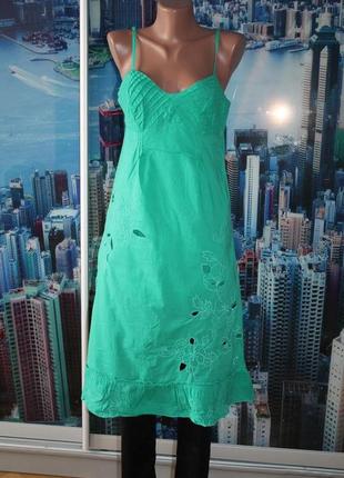 Платье сарафан 100% котон франция