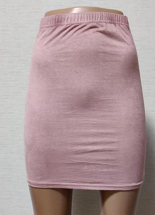 Юбка под замш