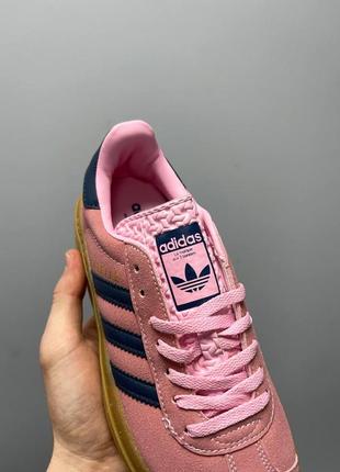 Женские кроссовки adidas gazelle bold pink 37-38-39-407 фото