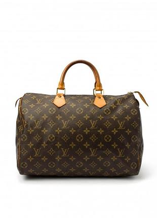 Monogram speedy 40 voyage handbag /ручки кожа