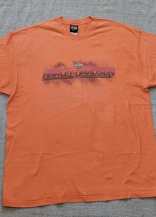 Футболка harley davidson  р. 2xl ( made in usa ) винтаж1 фото