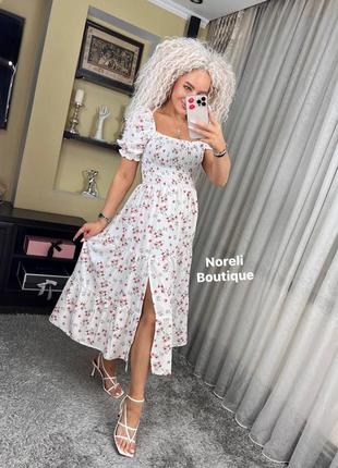 Изысканное летнее платье