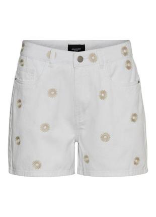 Шорти джинсові vero moda 10245224 m білий