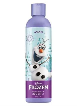 Дитячий гель для душу frozen disney avon, 200ml