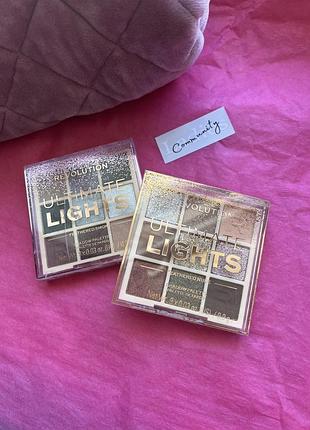 Палетка тіней для очей makeup revolution