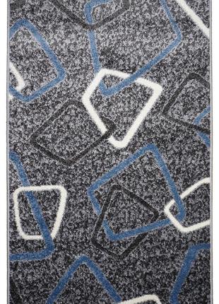 Доріжка на відріз palermo синій 0180 короткий ворс 2.5м