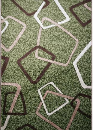 Доріжка на відріз palermo зелений 0181 короткий ворс 0.8м