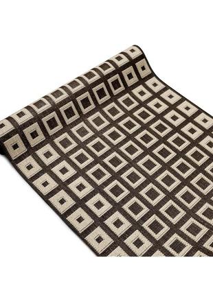 Доріжка на резині flex 0406 сітка графіт на відріз