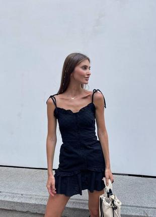 Сарафан платье из прошвы