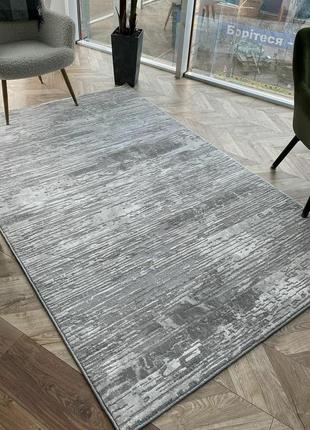 Доріжка на відріз rubin абстракція 0216 сірий! короткий ворс 0.8м, 1м, 1.2м, 1.5м, 2м, 2.5м, 3м, 4м