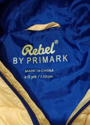 Куртка дитяча primark (rebel) 4- 5 років3 фото